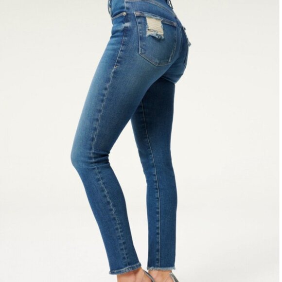 Good American GOOD LEGS LIGHT CHEW POCKETS Size 25 - Picture 3 of 8